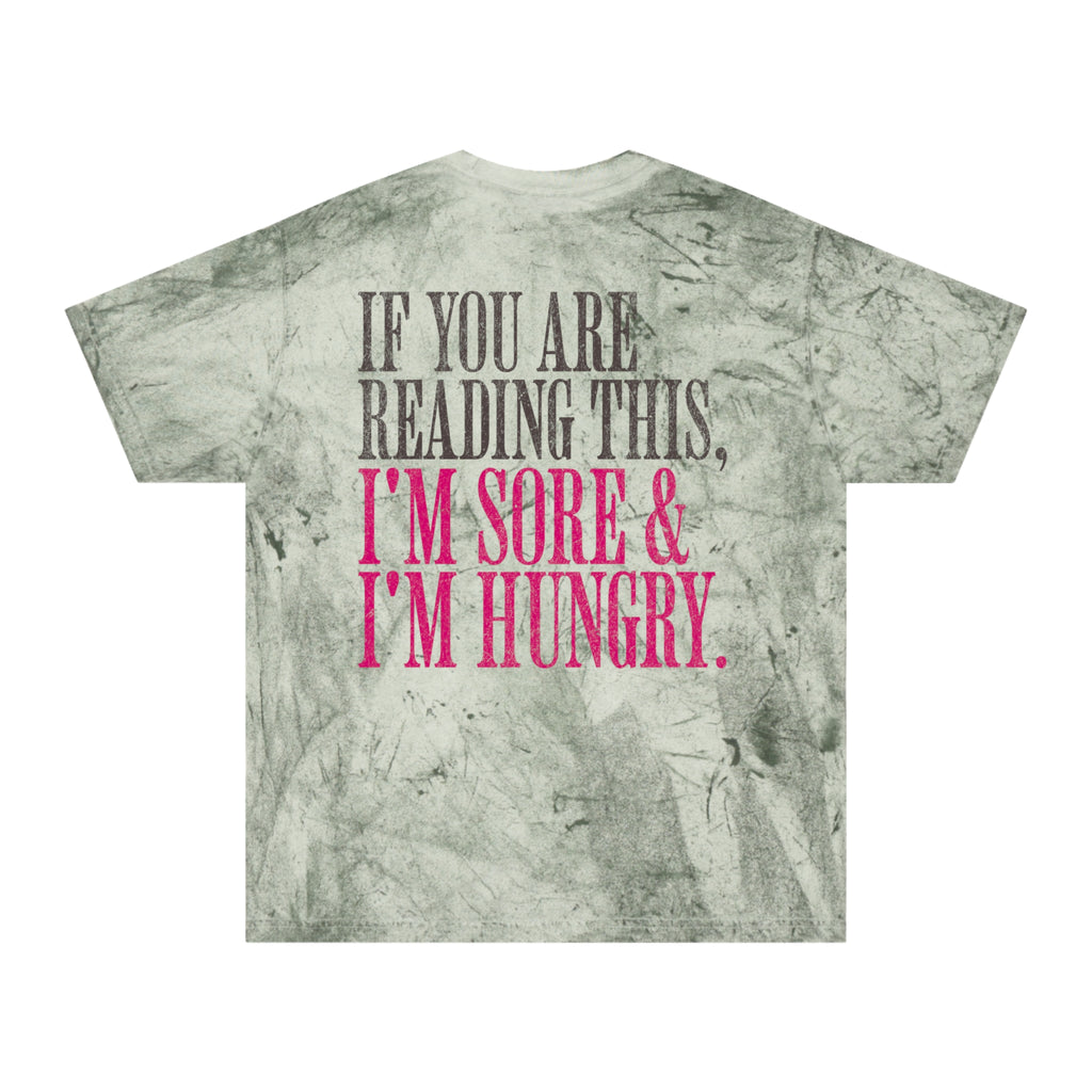 I'm Sore and I'm Hungry Crossfit T-shirt | Funny Gym Workout Tee