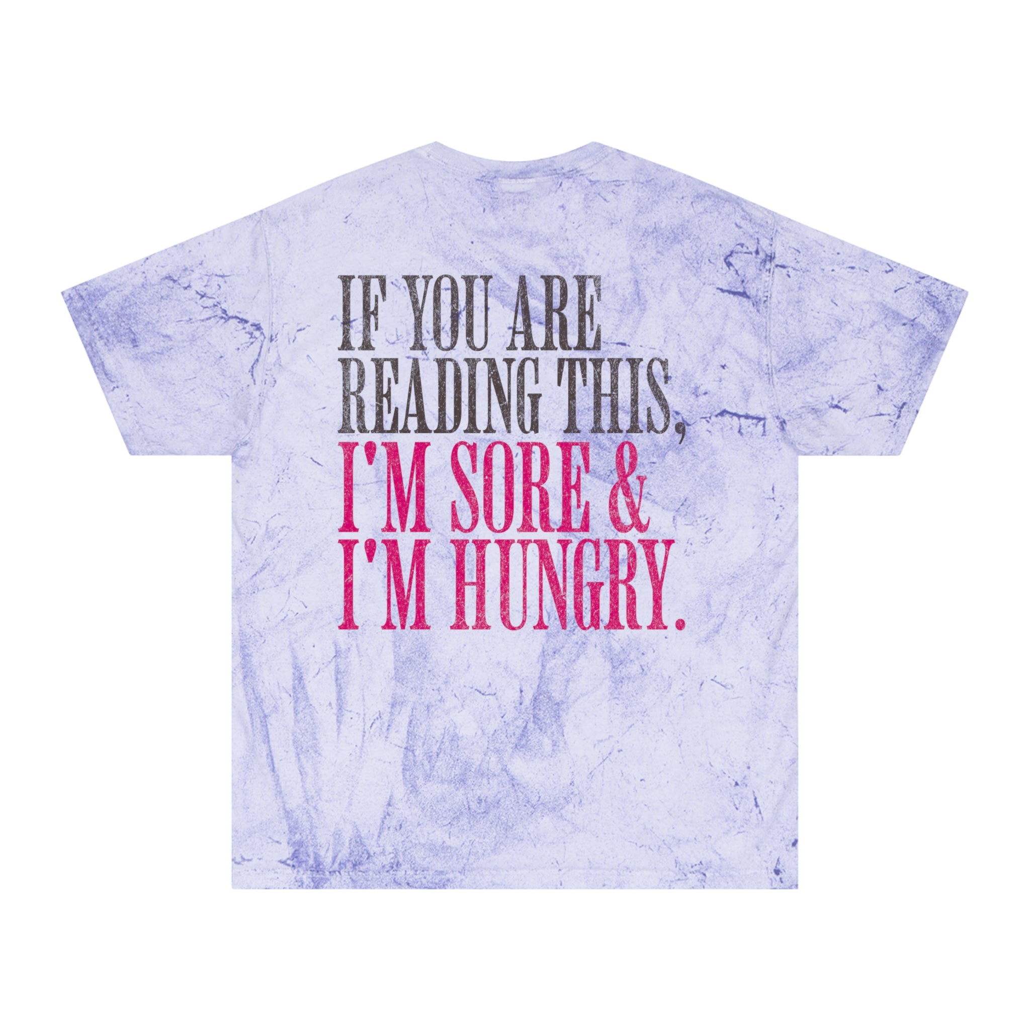 I'm Sore and I'm Hungry Crossfit T-shirt | Funny Gym Workout Tee