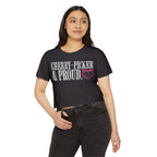 Cherry-Picker and Proud Crop Top | Women's Funny Crossfit T-shirt