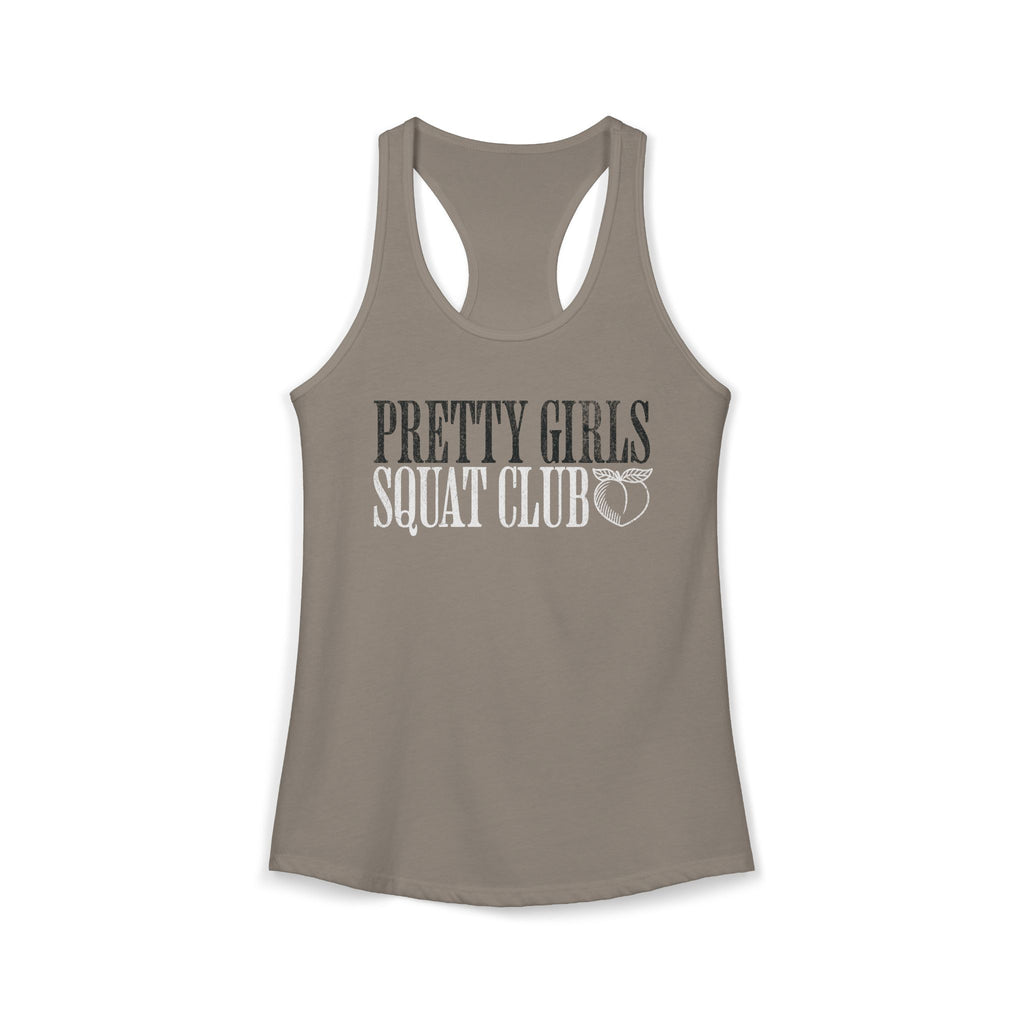 Pretty Girls Squat Club Racerback Tank