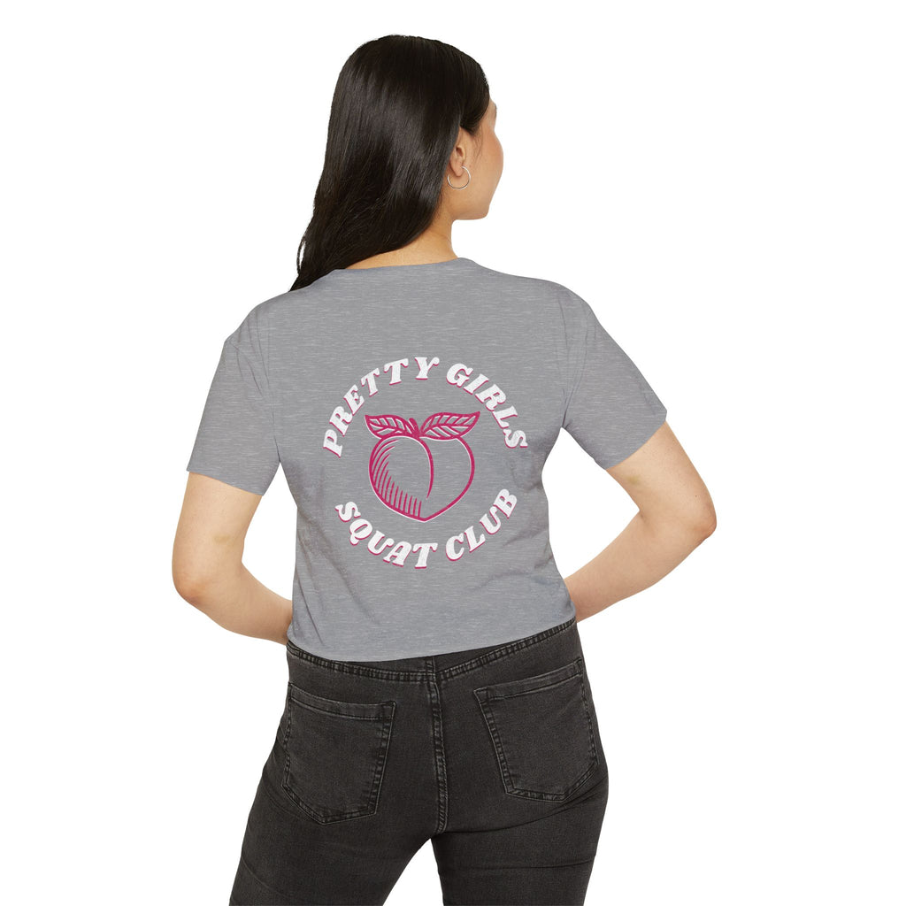 Well-Fed and Flourishing Crop Top | Women's Funny Crossfit T-shirt