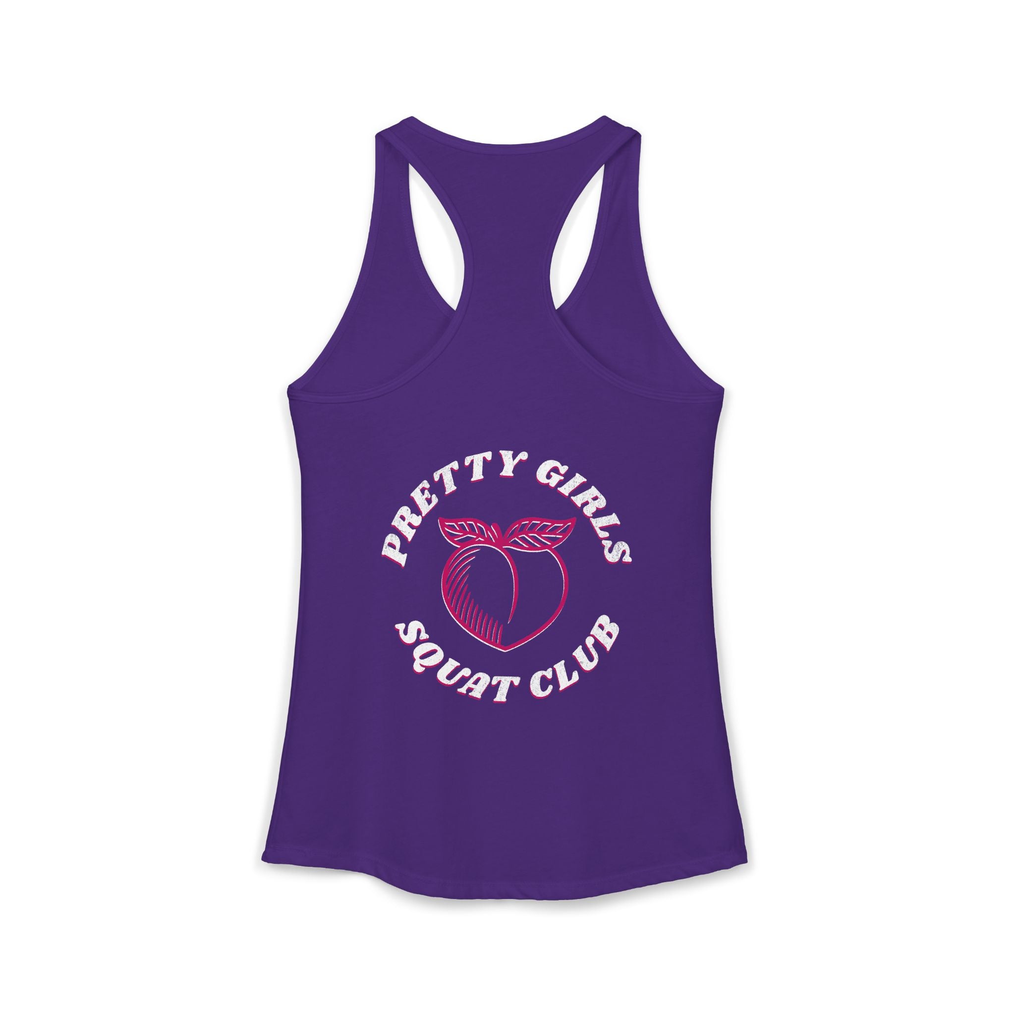 Embrace the Tuck Barre Tank Top | Women's Workout Humor Racerback Shirt