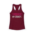 My Workout Routine Fitness Racerback Tank