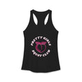 Life Happen Barre Helps Racerback Tank Top | Women's Workout Humor Shirt