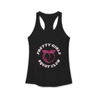 Life Happen Barre Helps Racerback Tank Top | Women's Workout Humor Shirt