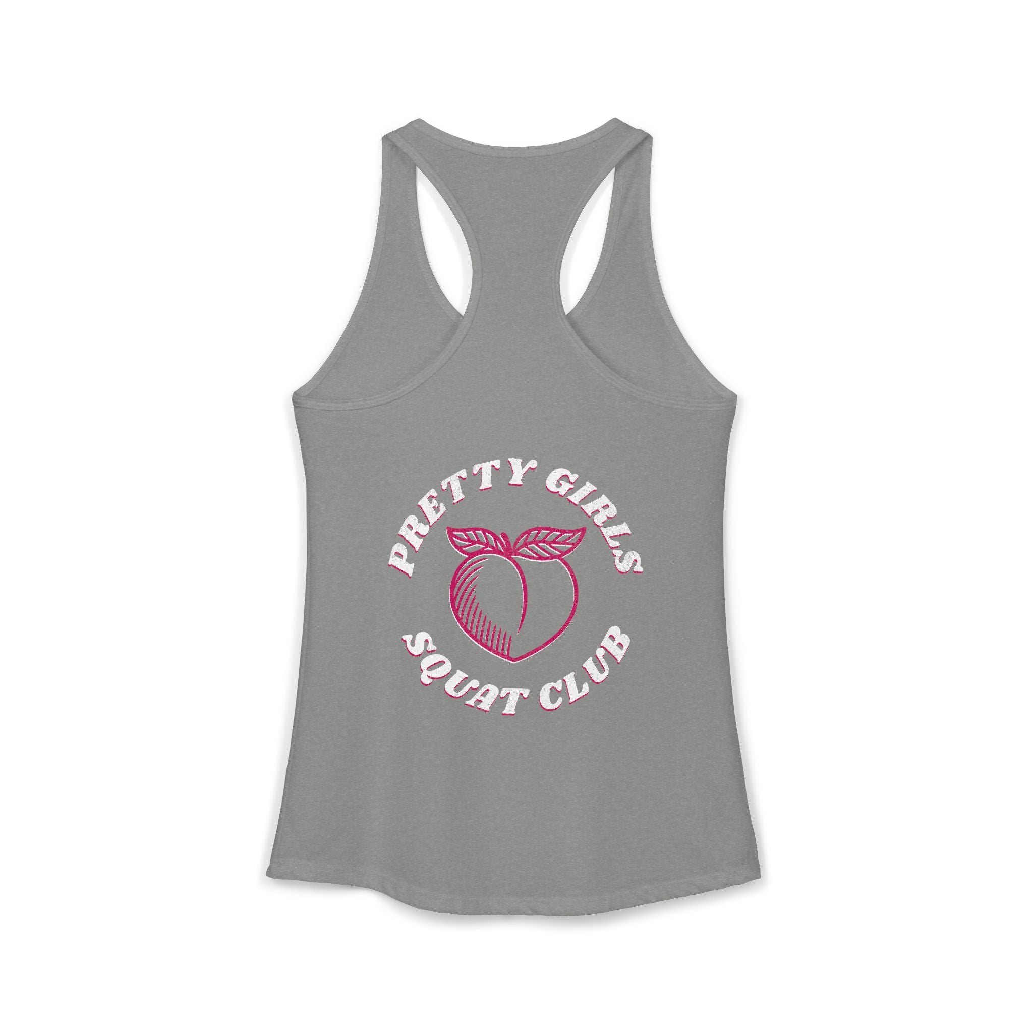 Well Fed & Flourishing Racerback Tank | Women's Gym Humor Workout Top