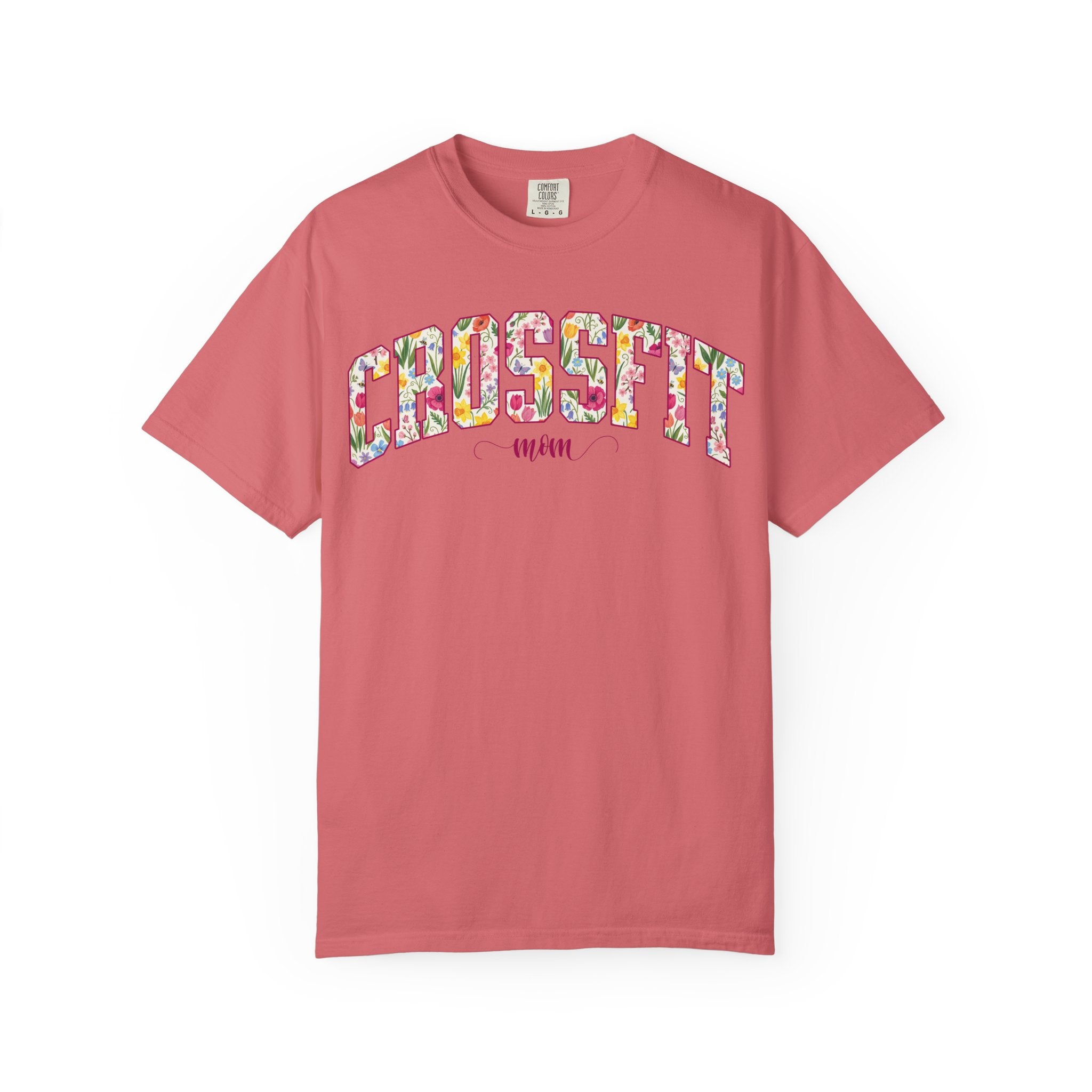 Crossfit Mom Workout Tee | Fit Mama Comfort Colors T‑Shirt