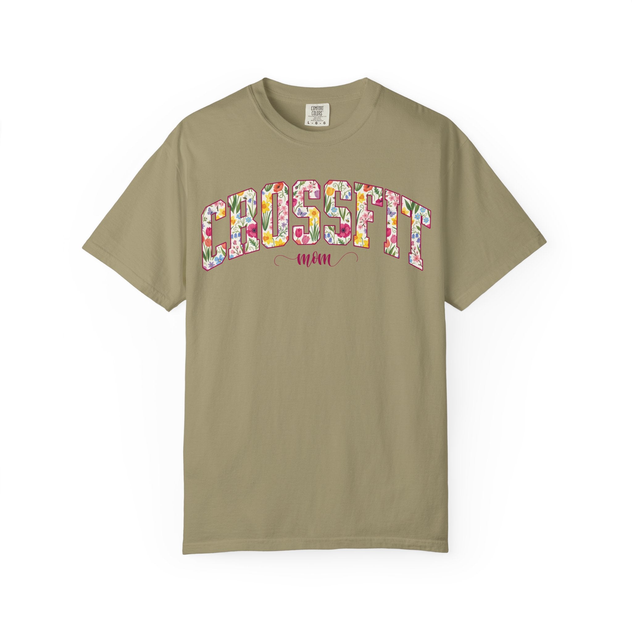 Crossfit Mom Workout Tee | Fit Mama Comfort Colors T‑Shirt