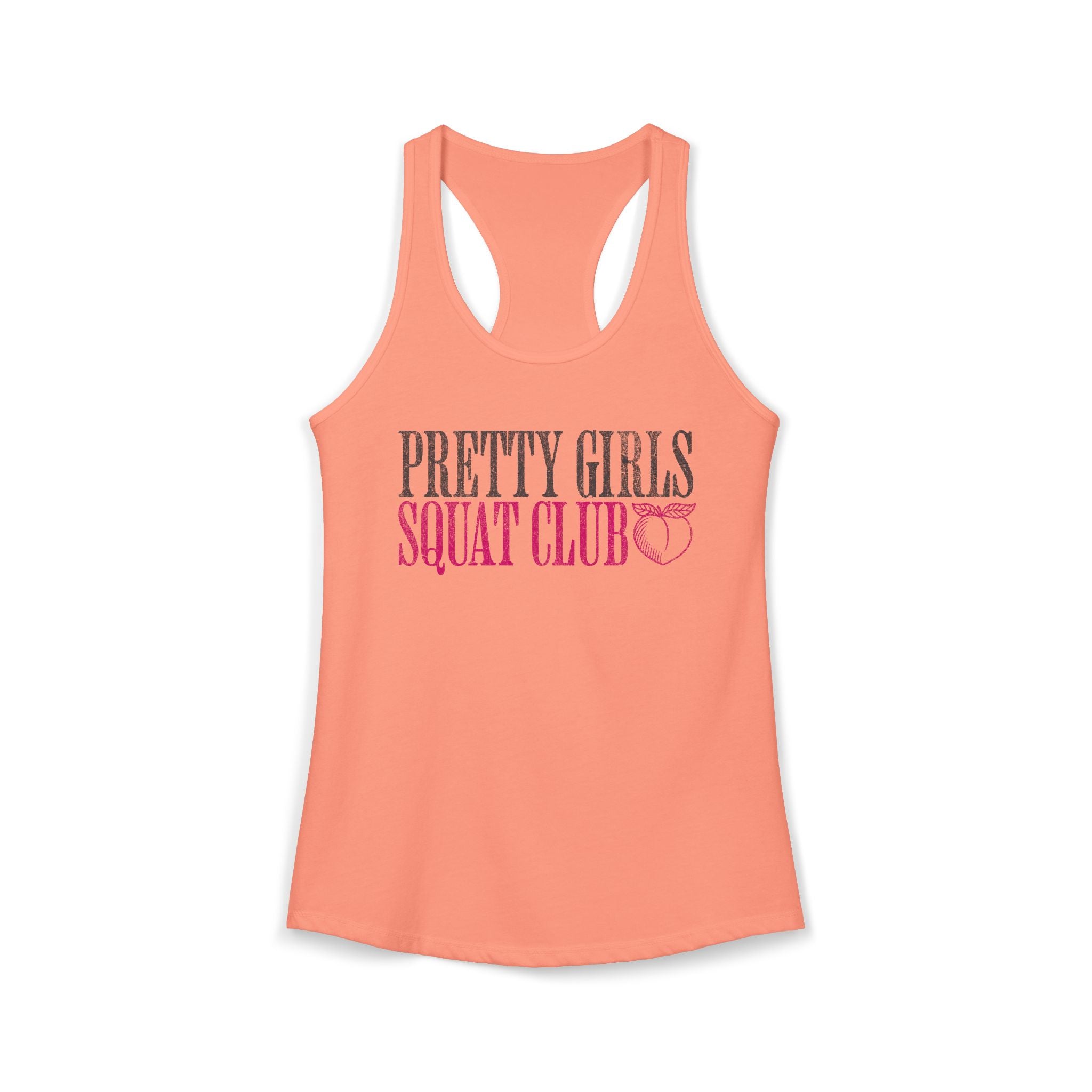 Pretty Girls Squat Club Racerback Tank | Women's Workout Top