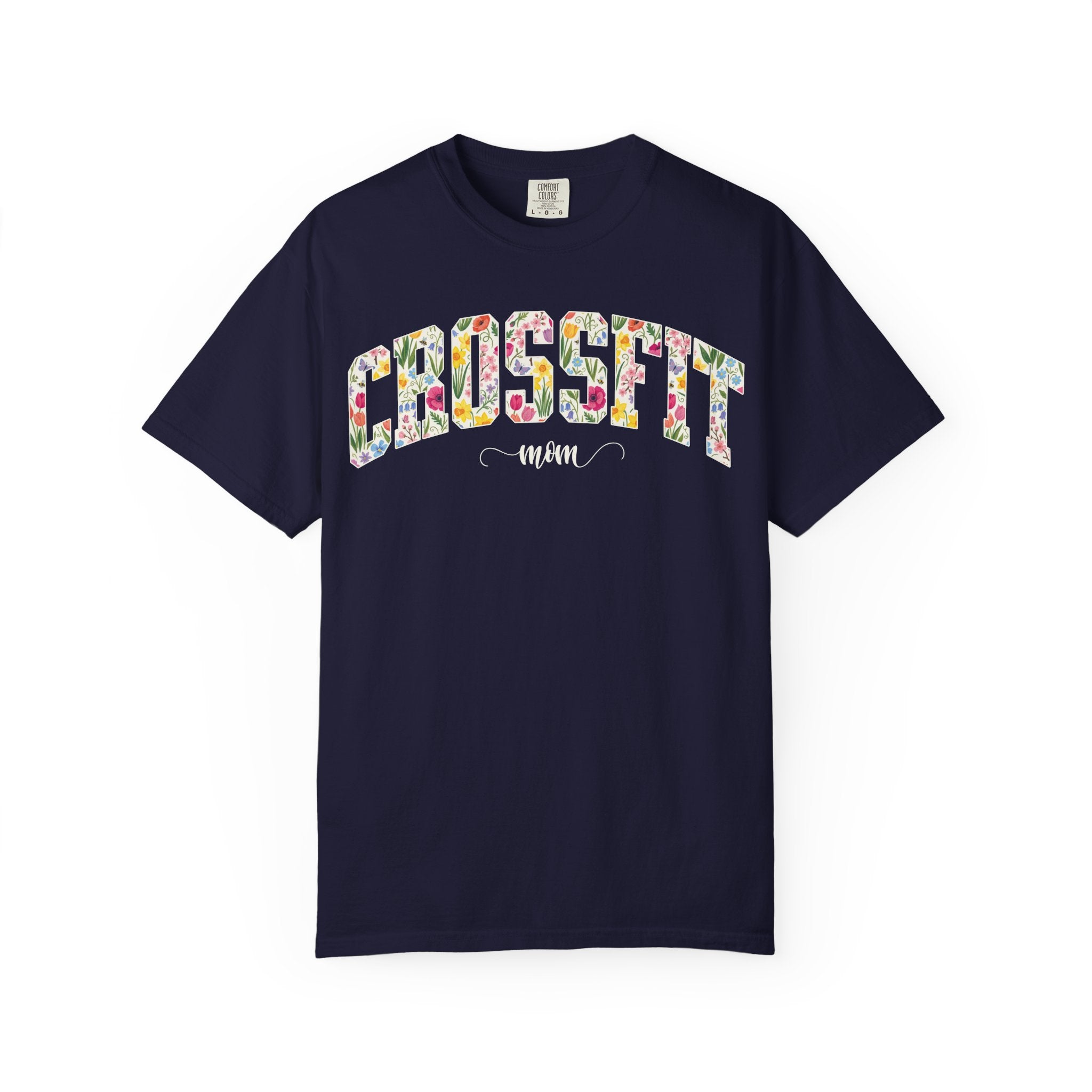 Crossfit Mom Workout Tee | Fit Mama Comfort Colors T‑Shirt