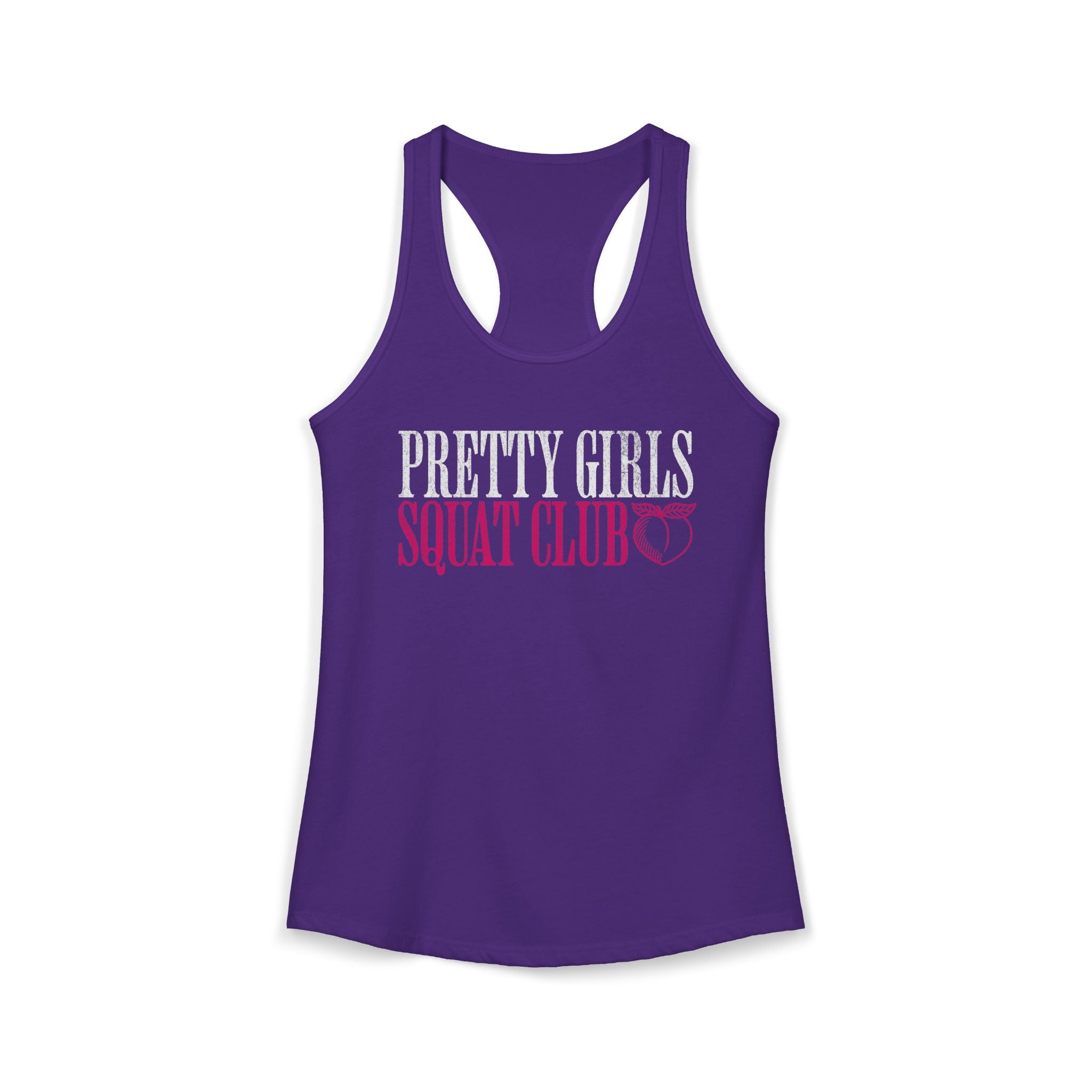 Pretty Girls Squat Club Racerback Tank | Women's Workout Top