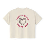 Embrace the Tuck Barre Crop Top | Funny Women's Workout Boxy Tee