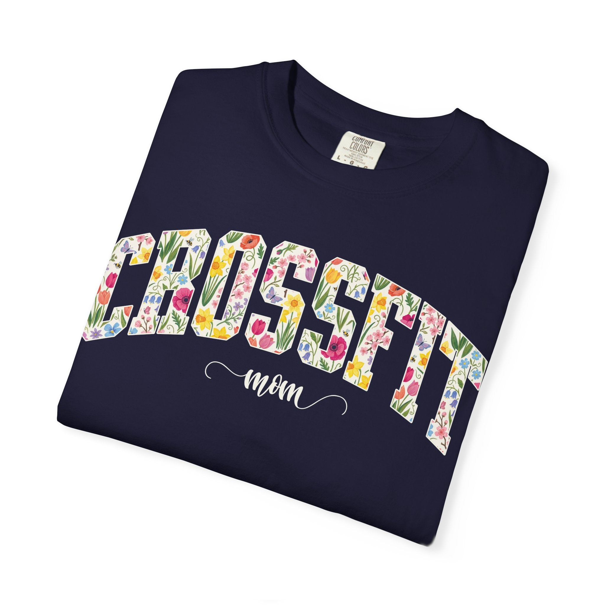 Crossfit Mom Workout Tee | Fit Mama Comfort Colors T‑Shirt