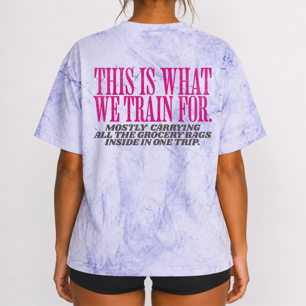 This is What We Train For Gym T-Shirt | Fitness Humor Workout Tee