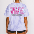This is What We Train For Gym T-Shirt | Fitness Humor Workout Tee
