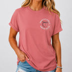 Moms Who Lift Heavy Stay Sane Gym T-shirt | Funny Women's Weightlifting Workout Tee