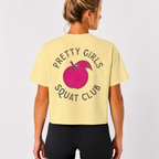 This Shirt Is Only For The Warm-Up Boxy T-shirt | Crossfit Workout Crop Top