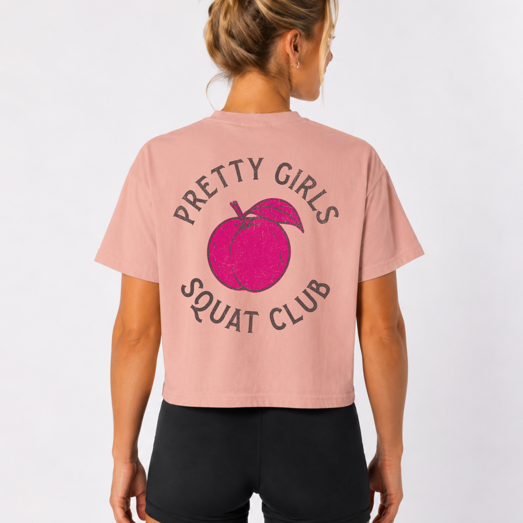 Moms Who Lift Heavy Stay Sane Boxy T-shirt | Fit Mom Workout Crop Top