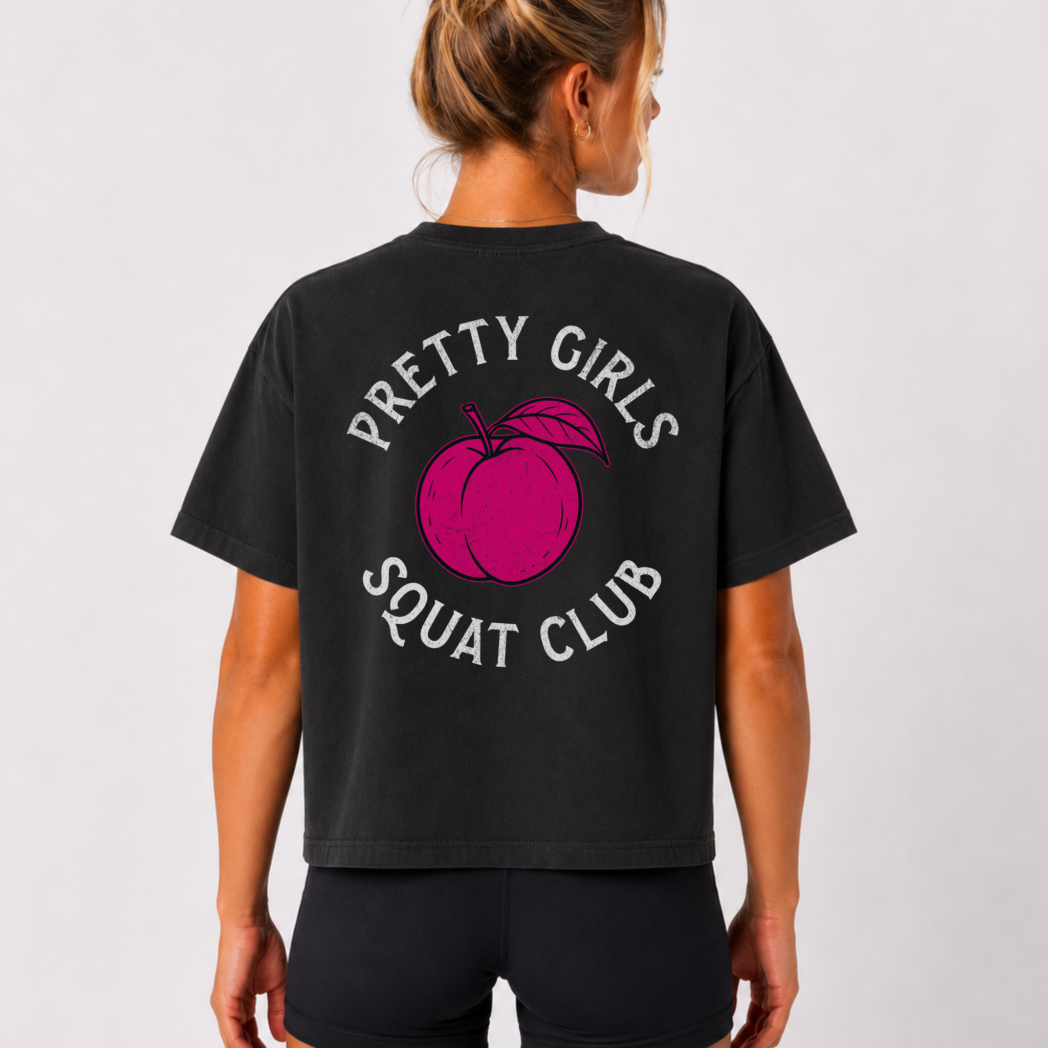 Moms Who Lift Heavy Stay Sane Boxy T-shirt | Fit Mom Workout Crop Top