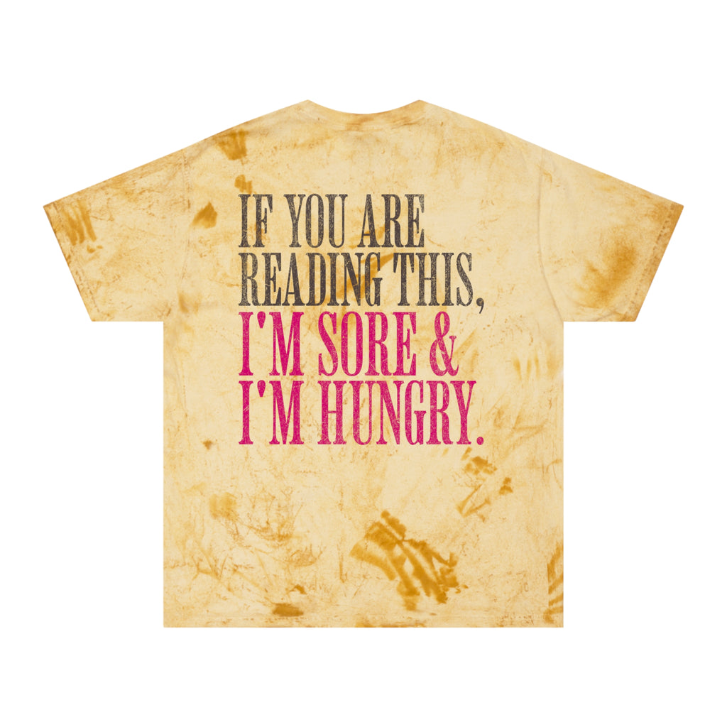 I'm Sore and I'm Hungry Crossfit T-shirt | Funny Gym Workout Tee