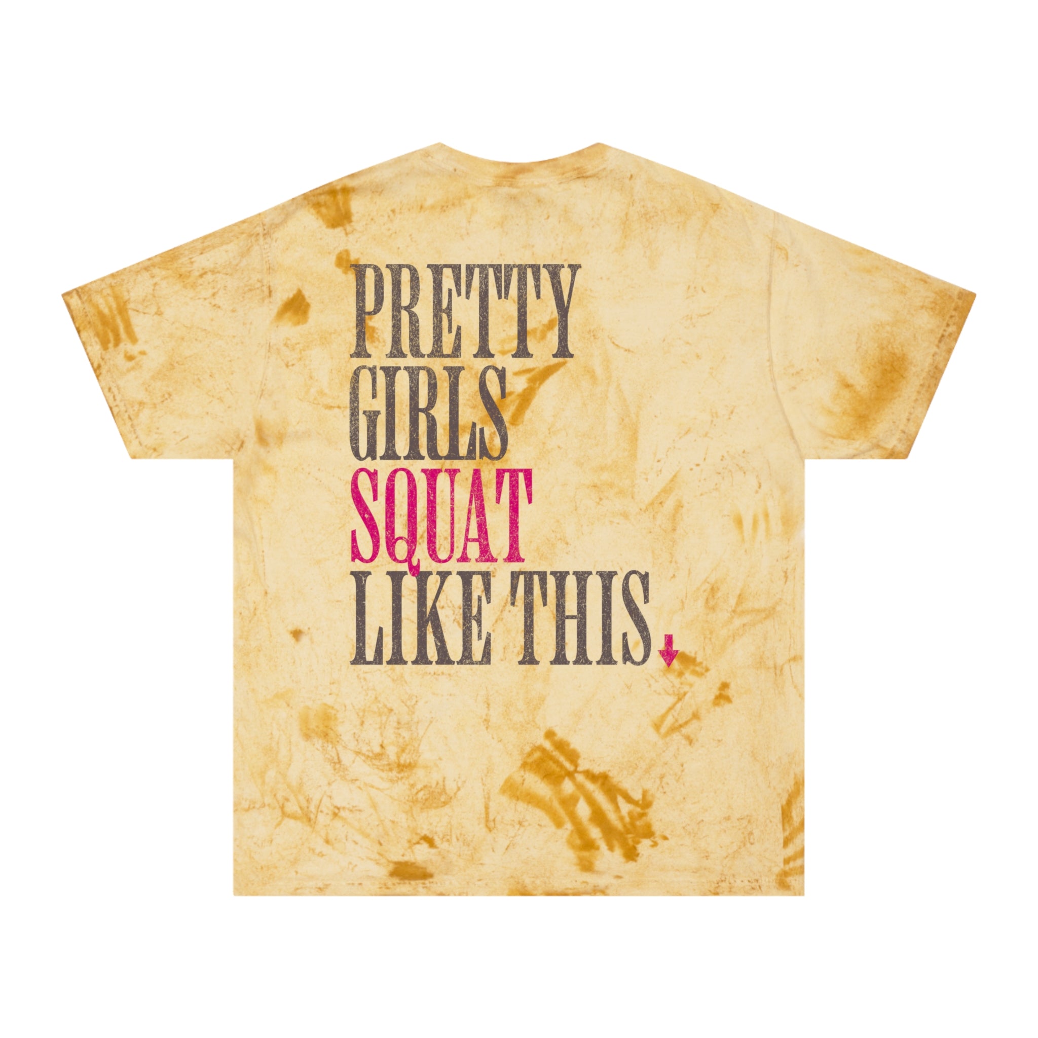 Pretty Girls Squat Like This Tshirt Funny Crossfit Shirt Workout Gym Top Fitness Humor T-shirt