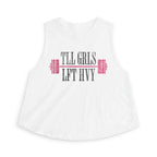 Tall Girls Lift Heavy Crop Top | Women's Weighlifting Tank Top