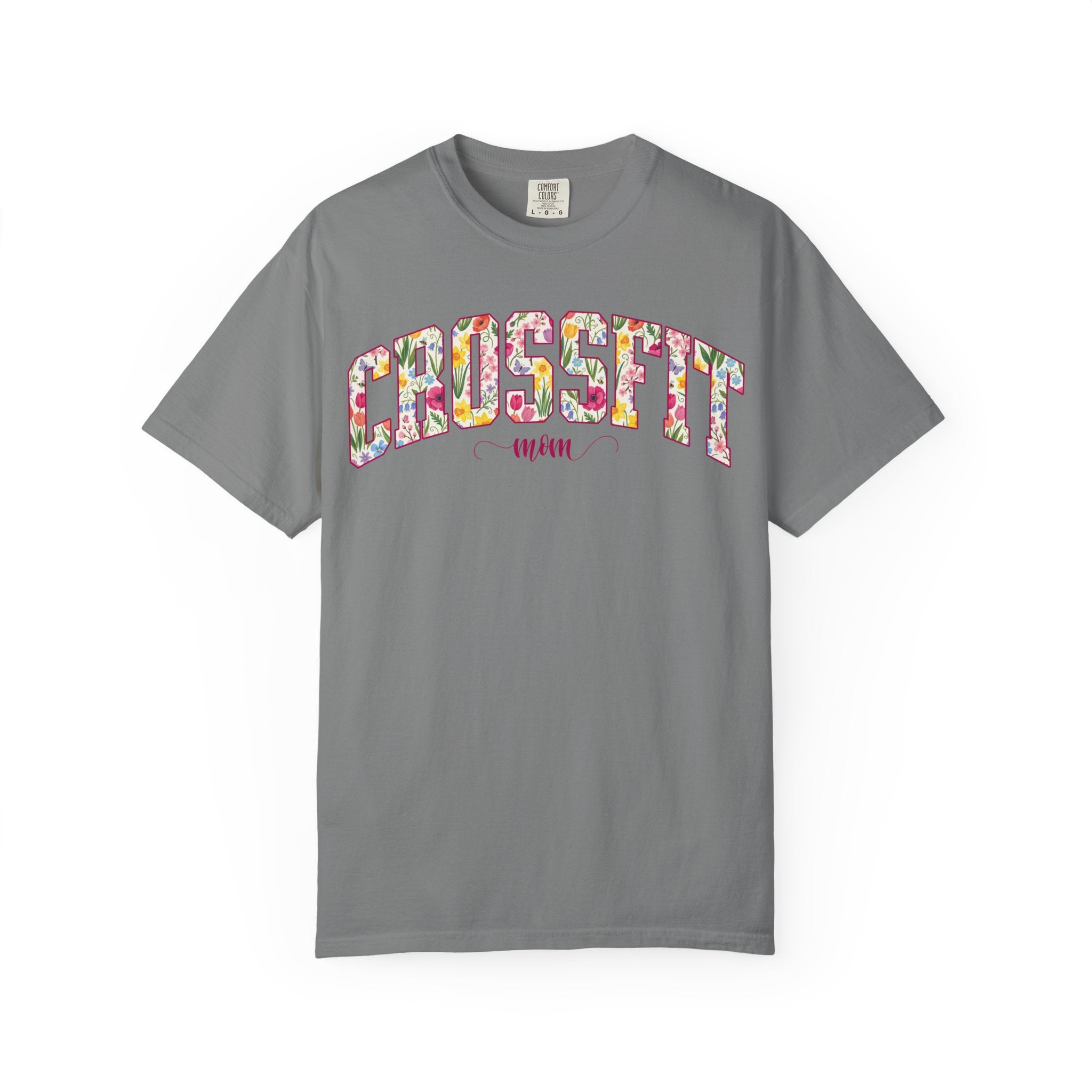 Crossfit Mom Workout Tee | Fit Mama Comfort Colors T‑Shirt