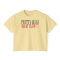 Retired Les Mills Athlete Boxy Tee | Women's Workout Humor Crop Top