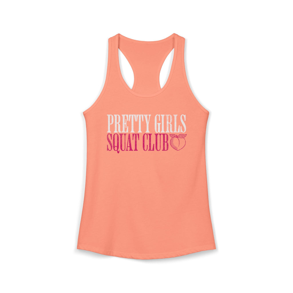 Pretty Girls Squat Club Racerback Tank