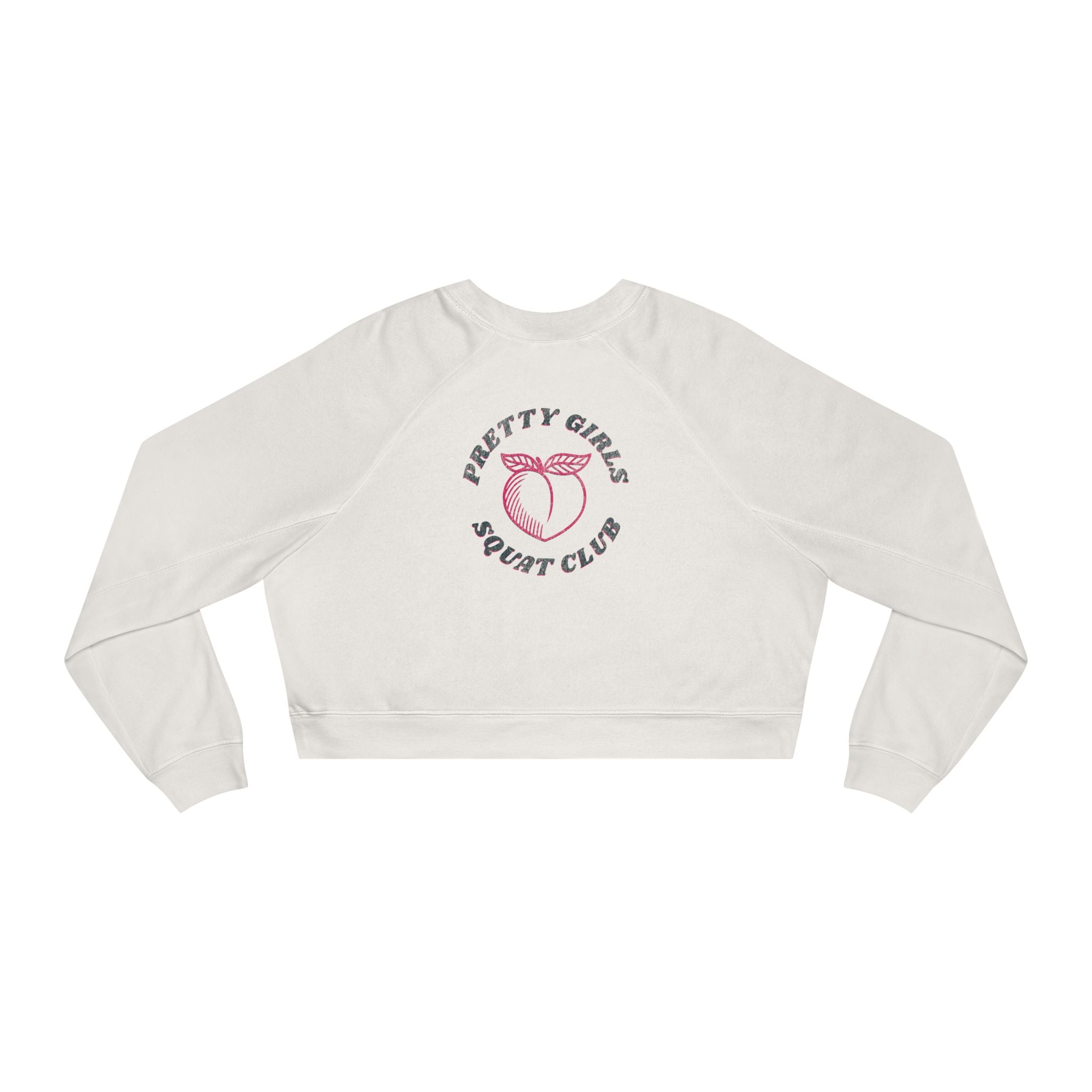 I Heart Squats Cropped Pullover | Women's Workout Sweatshirt