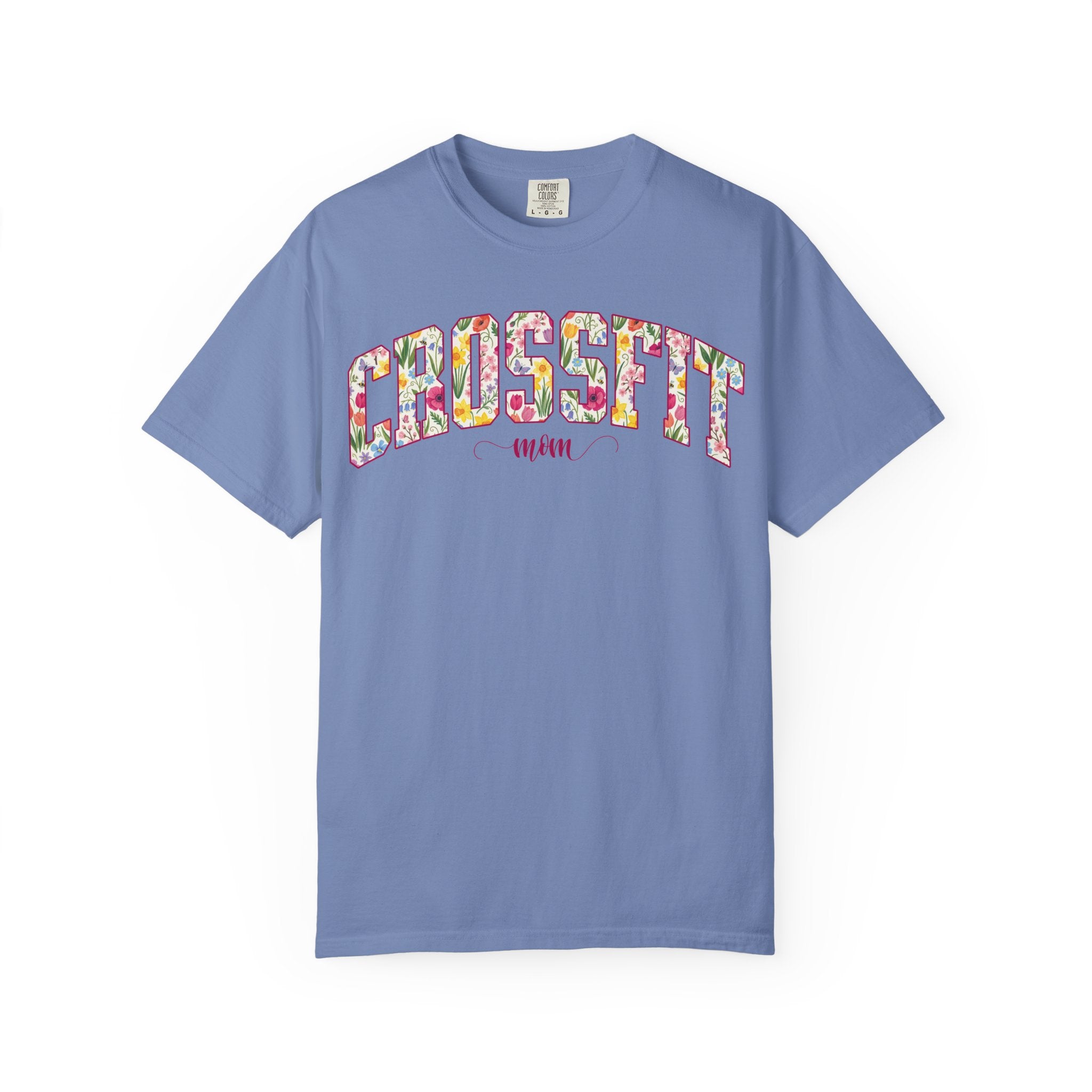Crossfit Mom Workout Tee | Fit Mama Comfort Colors T‑Shirt
