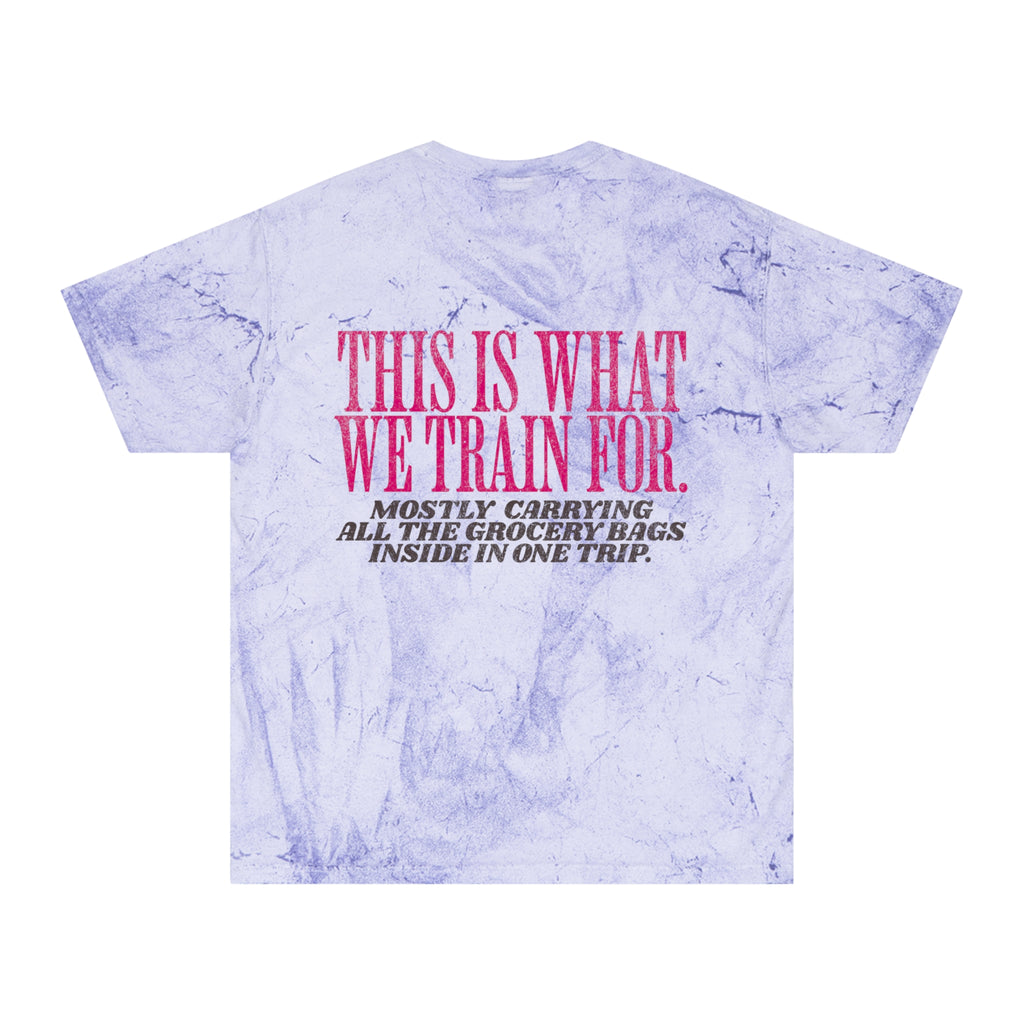 This is What We Train For Gym T-Shirt | Women's Humor Workout Tee