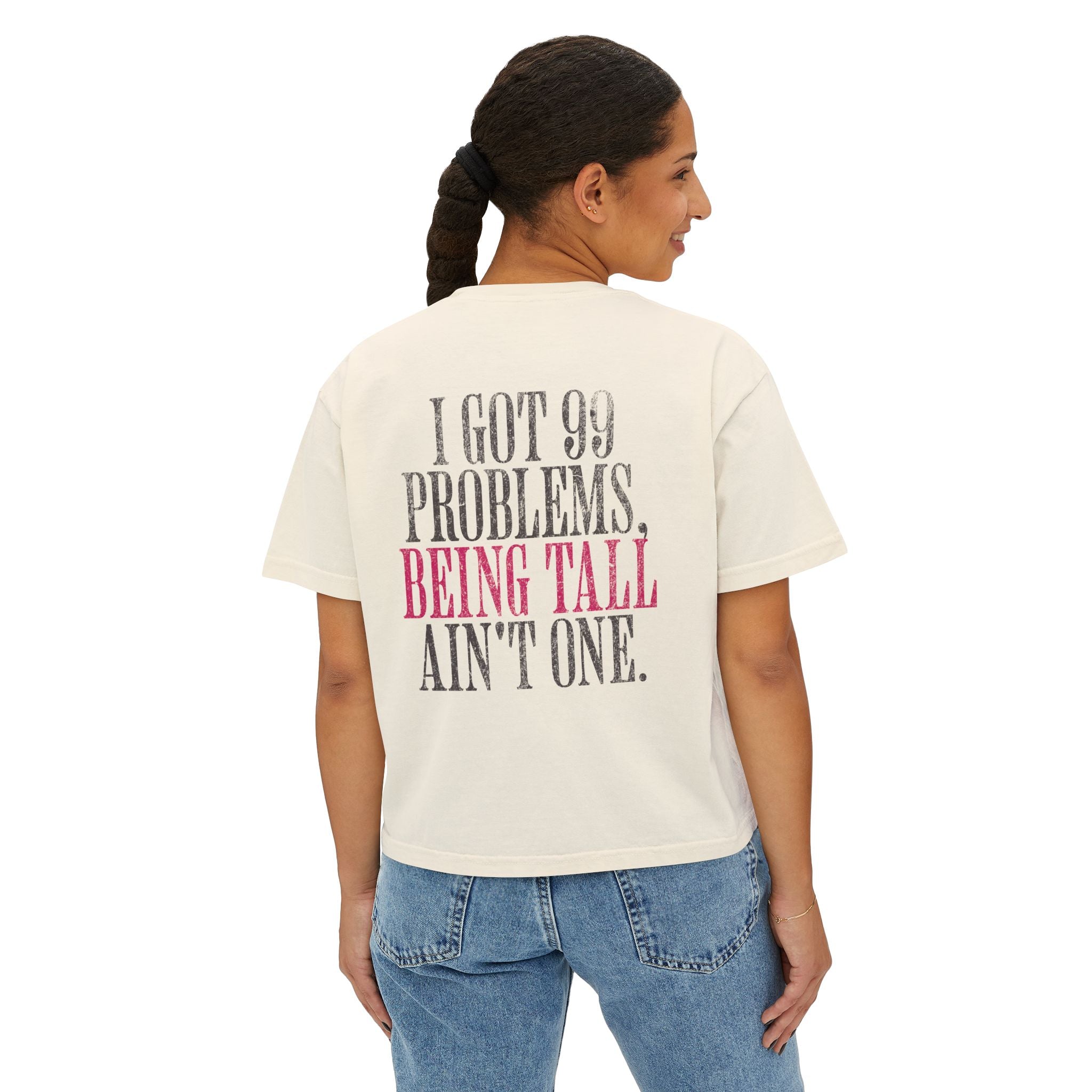I Got 99 Problems Workout Crop Top | Funny Short Athlete Gym Boxy T-shirt