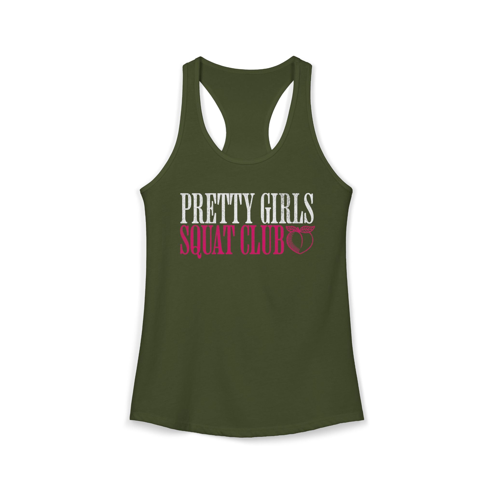 Pretty Girls Squat Club Racerback Tank