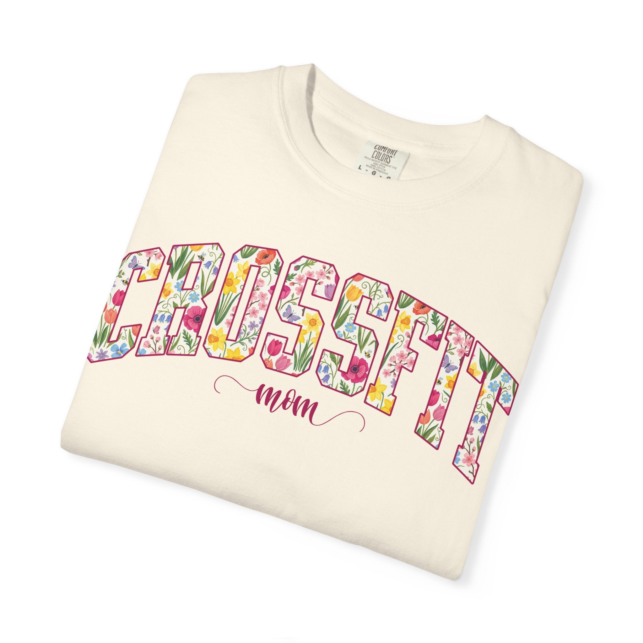 Crossfit Mom Workout Tee | Fit Mama Comfort Colors T‑Shirt