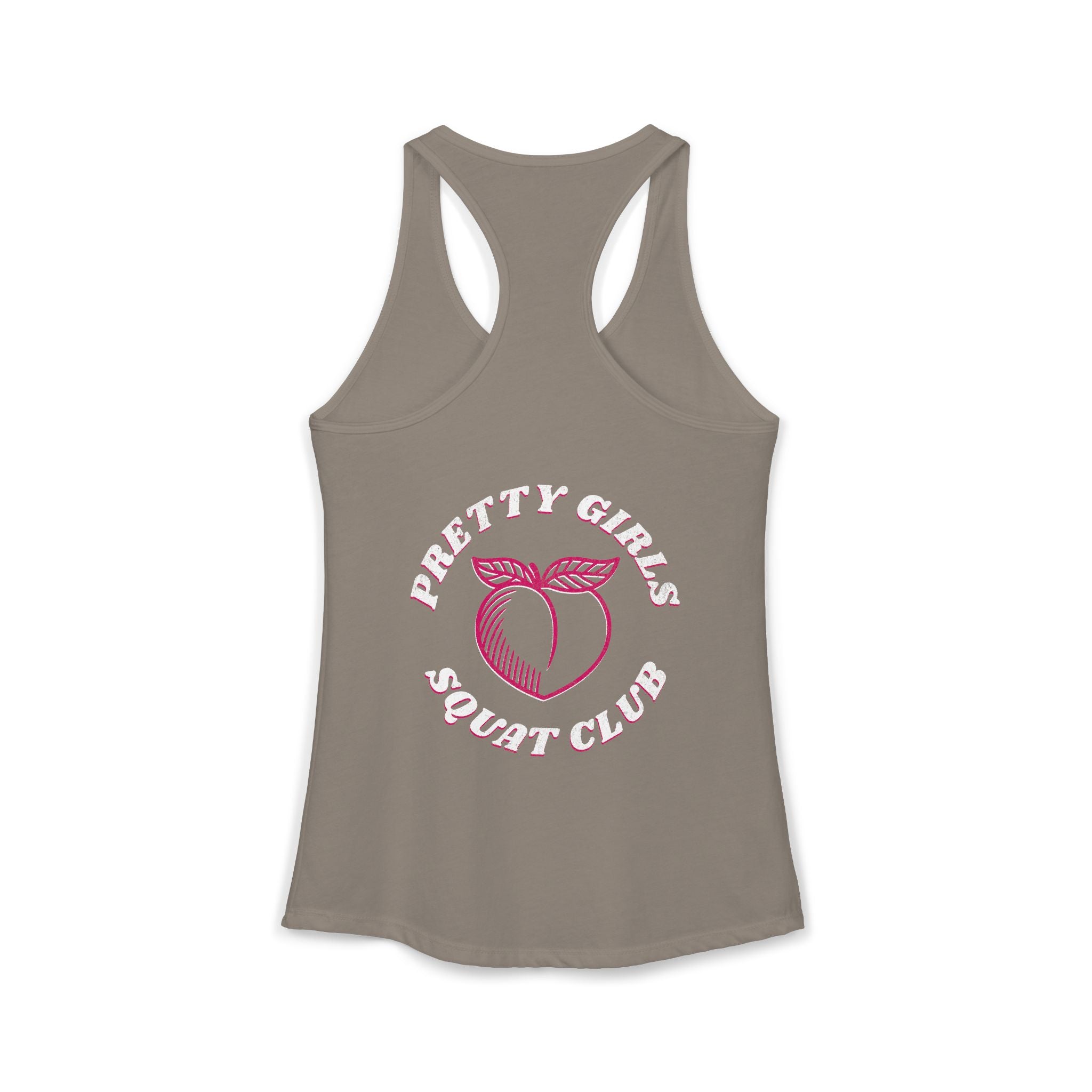 Embrace the Tuck Barre Tank Top | Women's Workout Humor Racerback Shirt