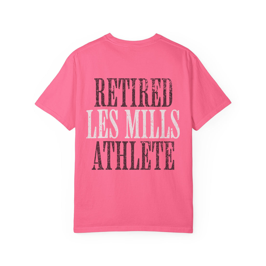 Retired Les Mills Athlete Workout Humor T-shirt | Women's Gym Tee