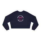Thick Thighs Save Lives Cropped Pullover | Animal Rescue Workout Sweatshirt
