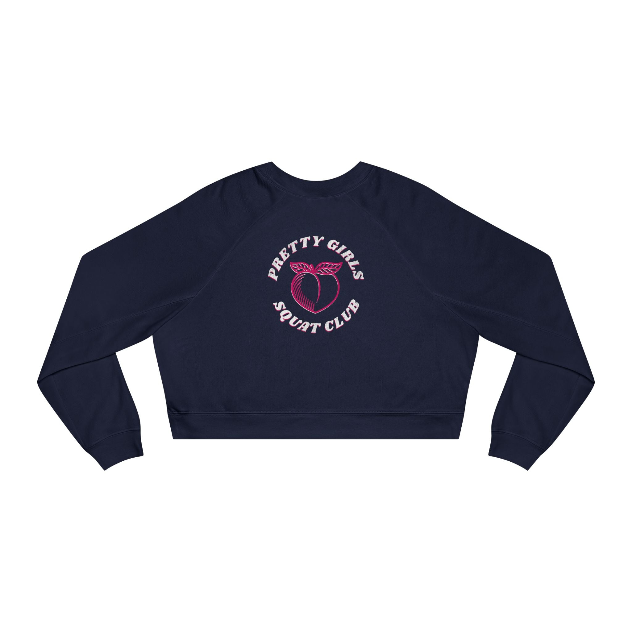 Thick Thighs Save Lives Cropped Pullover | Animal Rescue Workout Sweatshirt