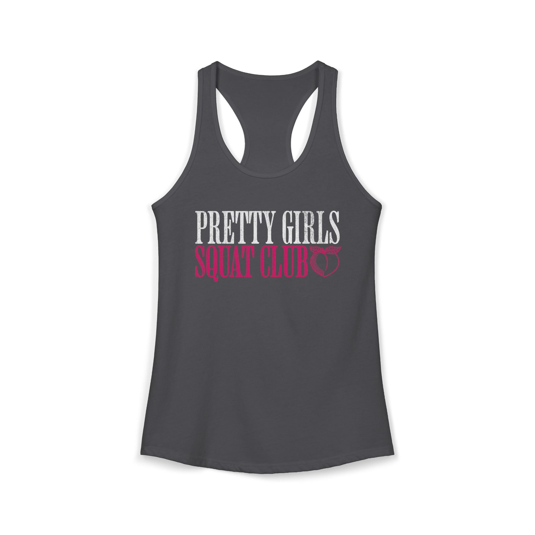 Pretty Girls Squat Club Racerback Tank | Women's Workout Top