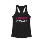 My Workout Routine Fitness Racerback Tank