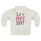 Lift Heavy Sht Zip Up Hoodie | Funny Women's Workout Sweatshirt
