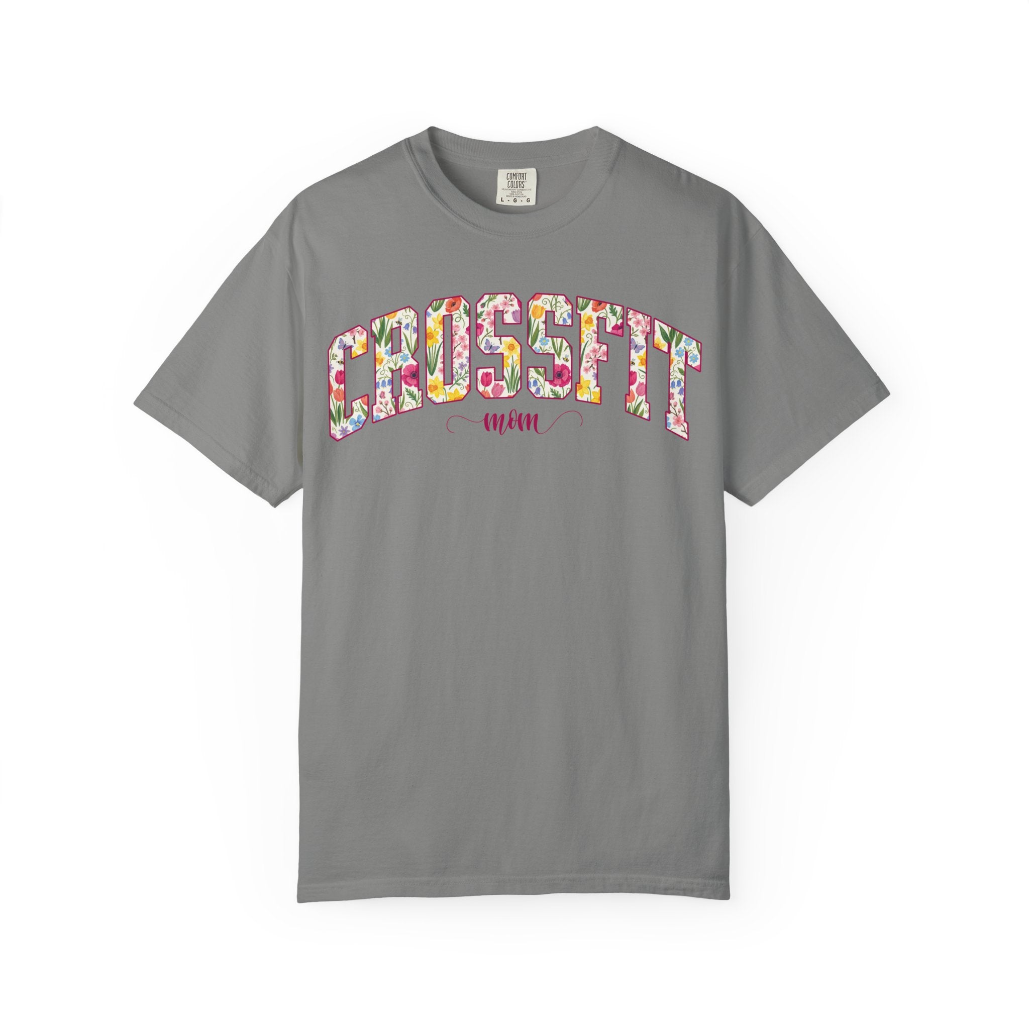 Crossfit Mom Workout Tee | Fit Mama Comfort Colors T‑Shirt