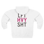 Lift Heavy Sht Zip Up Hoodie | Funny Women's Workout Sweatshirt