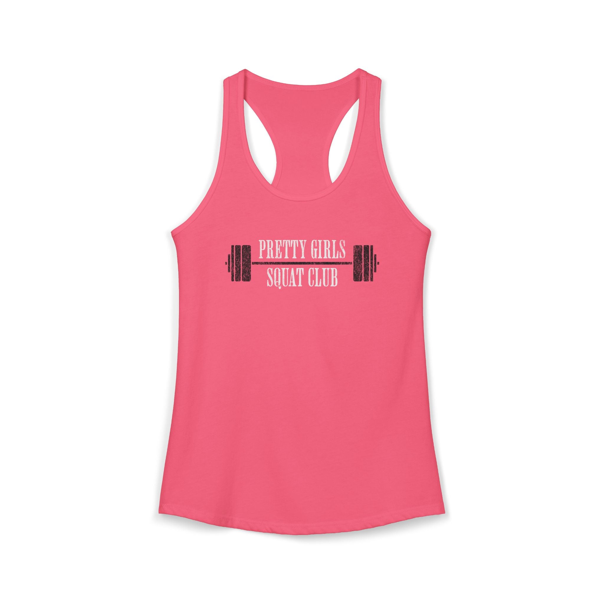 Pretty Girls Squat Club Racerback Tank | Women's Workout Top