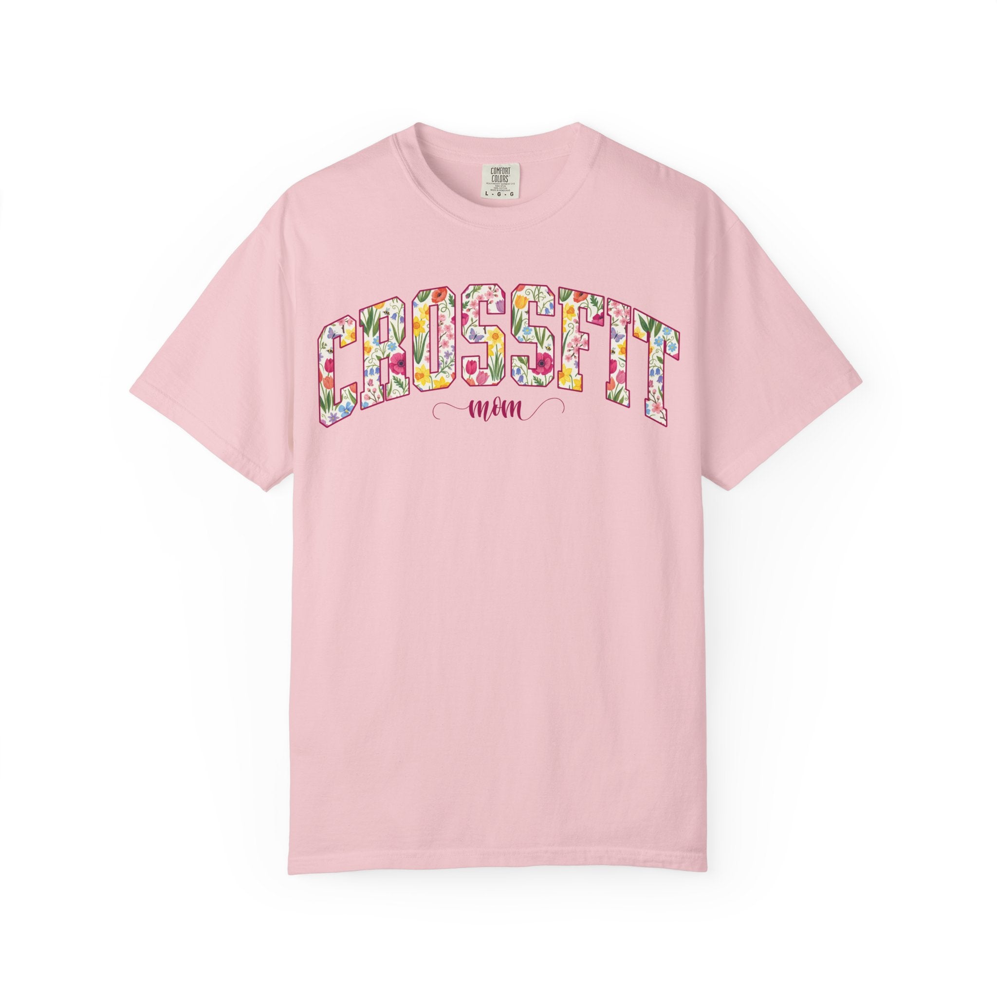 Crossfit Mom Workout Tee | Fit Mama Comfort Colors T‑Shirt