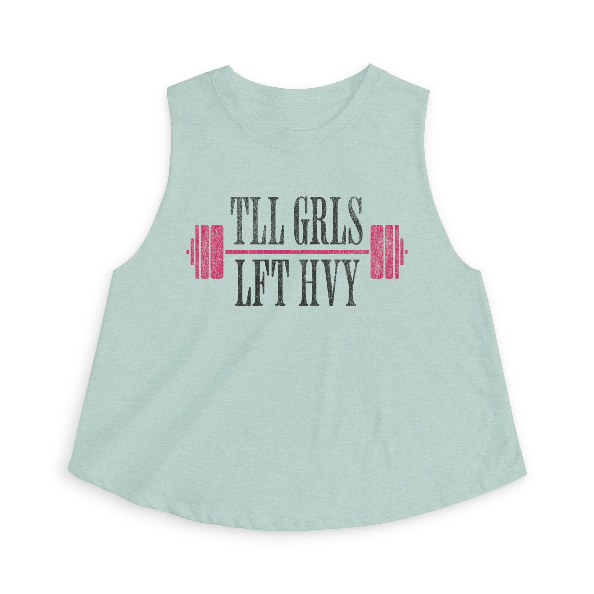 Tall Girls Lift Heavy Crop Top | Women's Weighlifting Tank Top