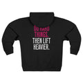 Do Hard Things Zip-Up Gym Hoodie