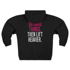 Do Hard Things Zip-Up Gym Hoodie