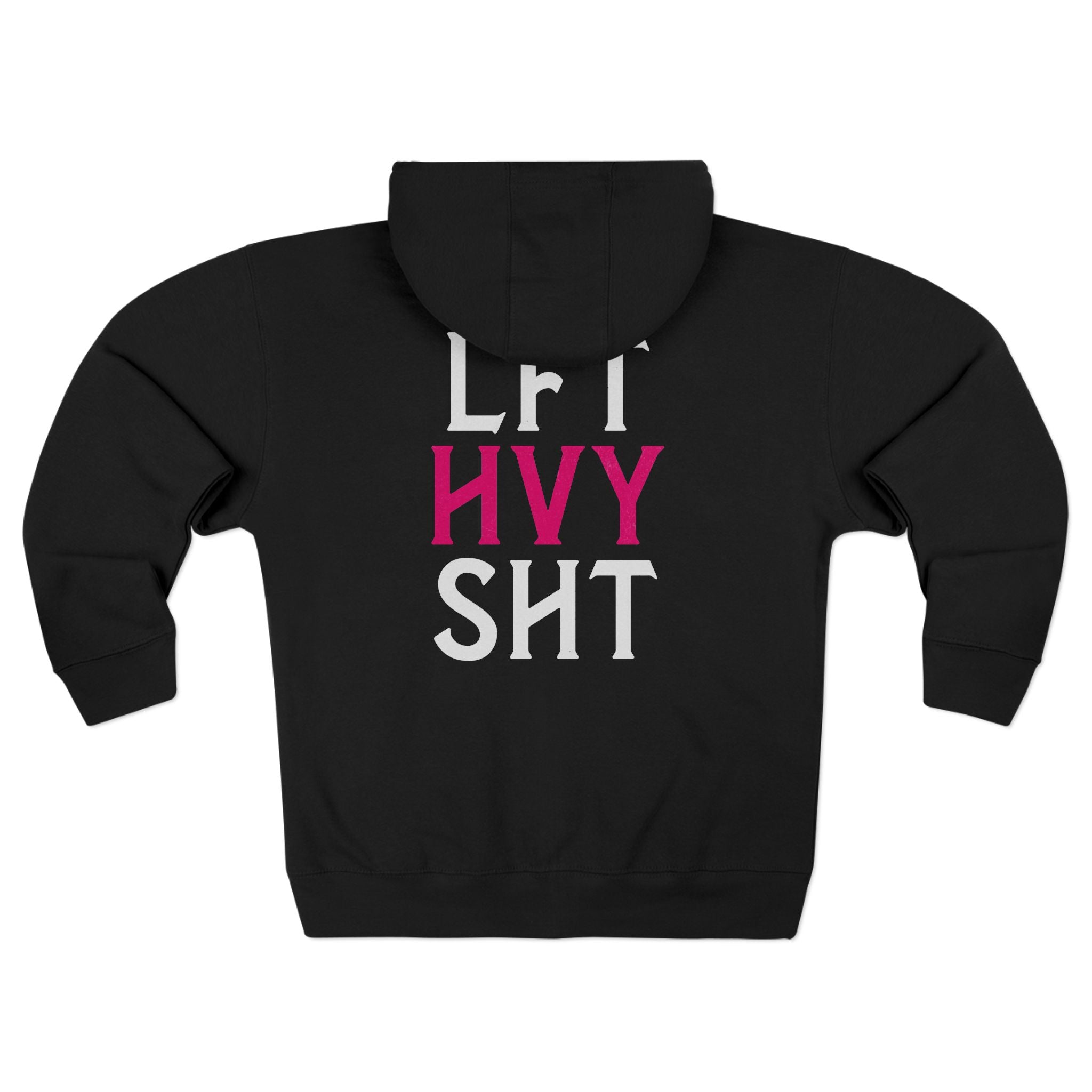 Lift Heavy Sht Zip Up Hoodie | Funny Women's Workout Sweatshirt